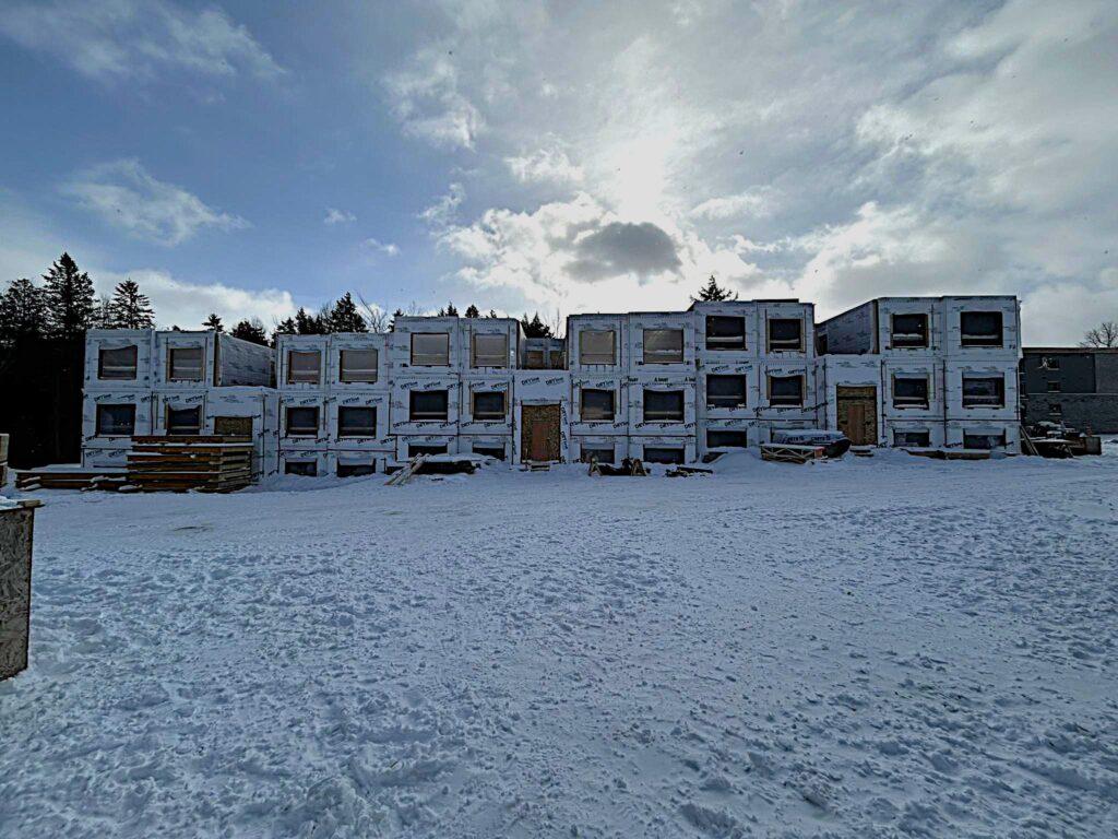 Construction neuve 24 logements Sherbrooke