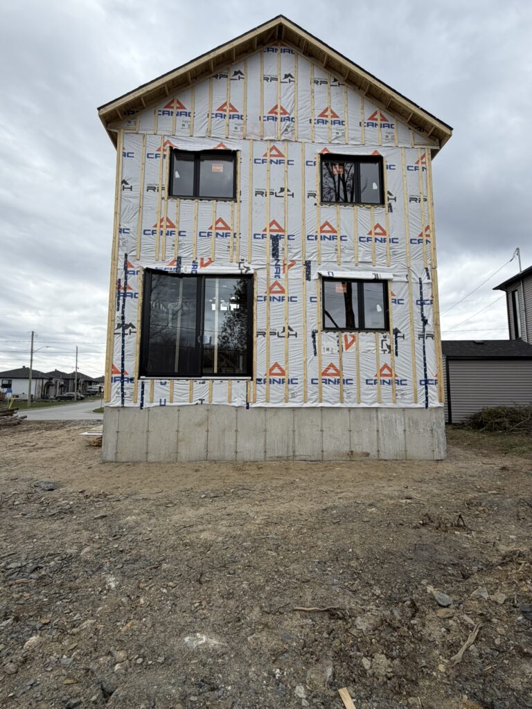Construction maison neuve Sherbrooke